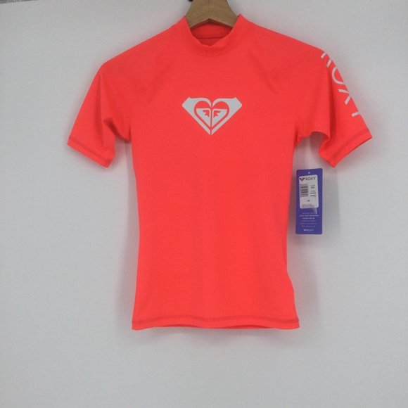 Roxy Orange Swim Rashguard Size XS - Picture 3 of 8